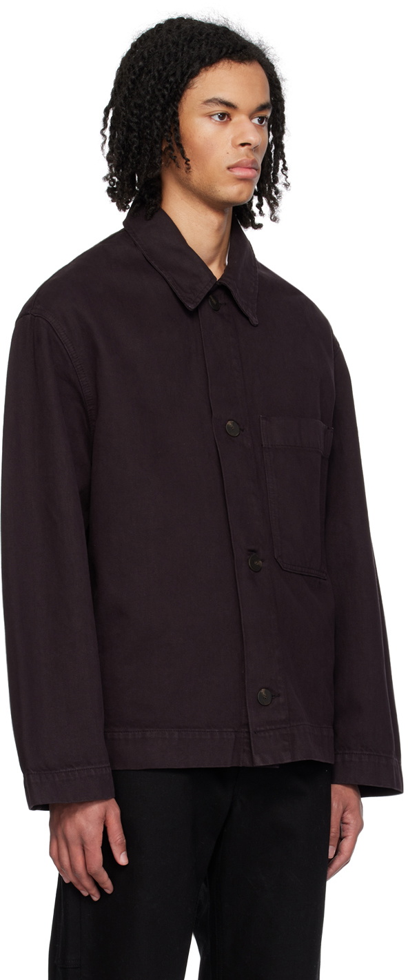 Studio Nicholson Black Ease Denim Jacket Studio Nicholson