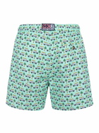 MC2 Saint Barth Man Lightweight Fabric Swim-shorts Lighting Micro Fantasy With Panda Print | Panda Special Edition