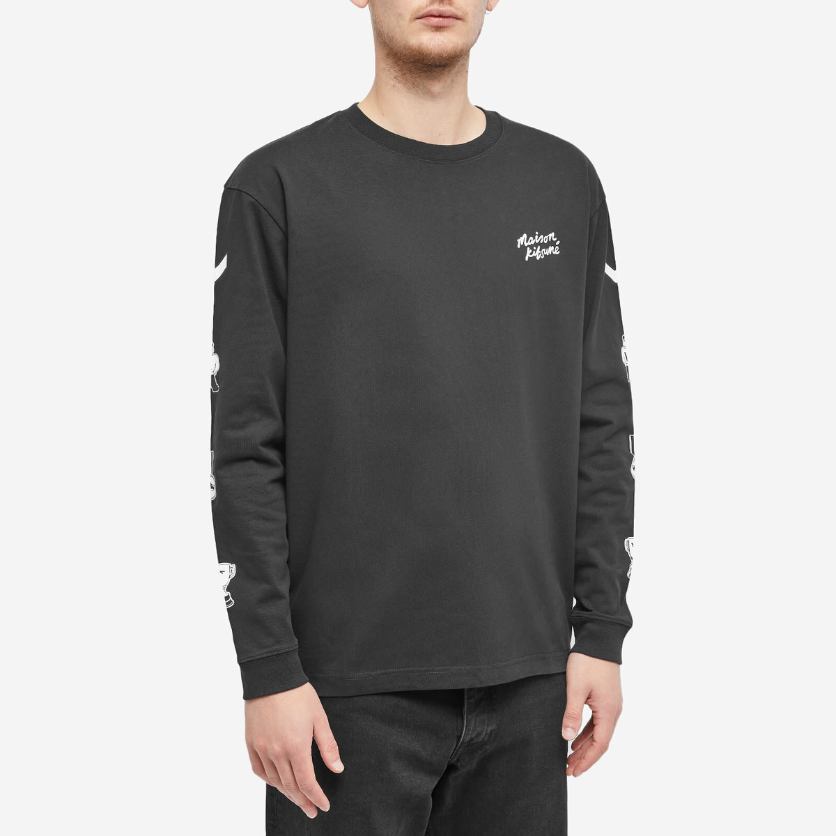 Maison Kitsune - Man - Black - T-shirt