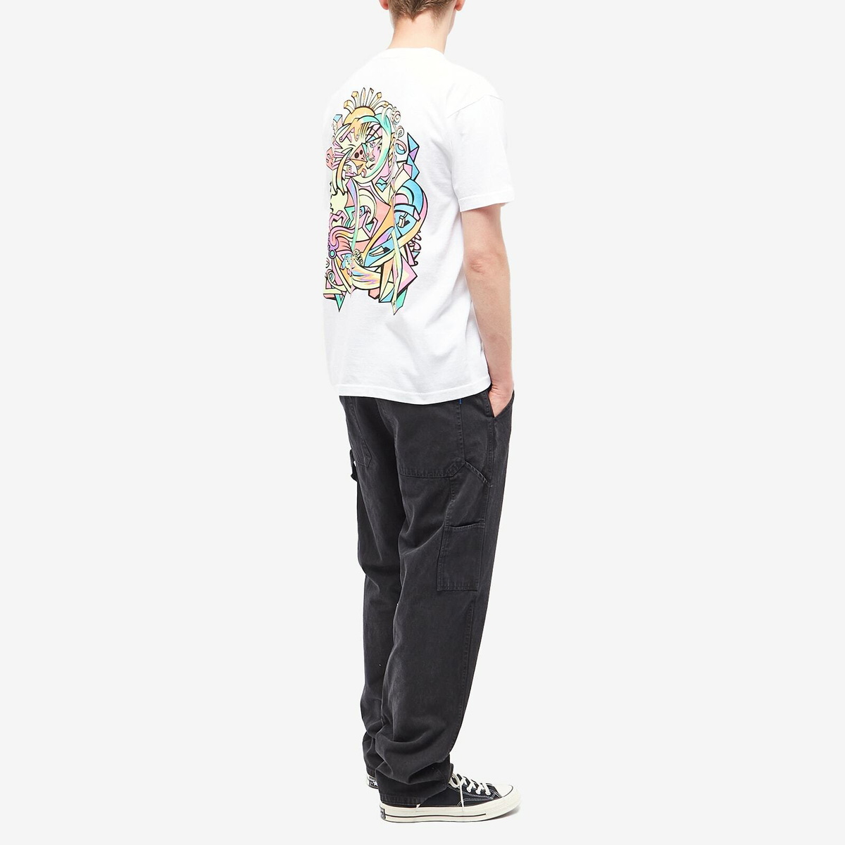 Flagstuff Men's Pablo T-Shirt in White
