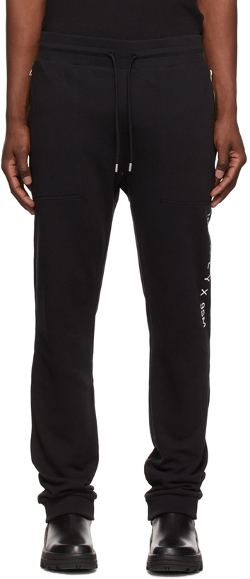 Photo: 1017 ALYX 9SM Black Cotton Lounge Pants