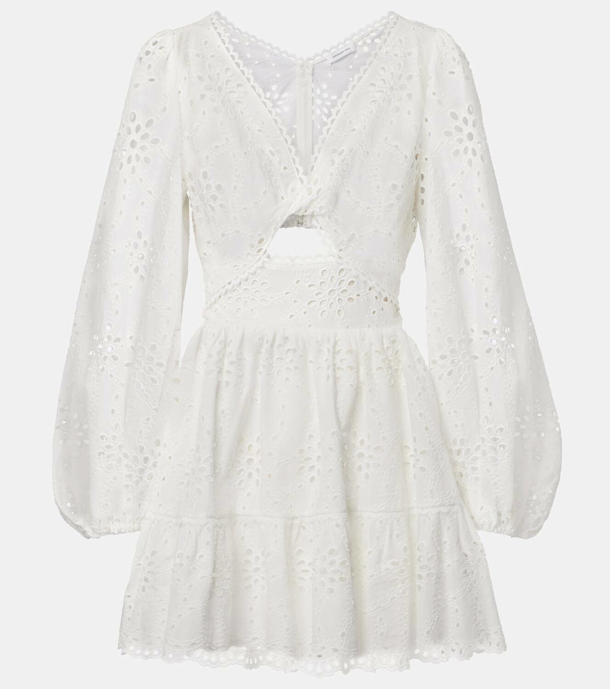 Alexandra Miro Mariah cotton minidress
