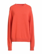 The Elder Statesman Womens Sweater Coral