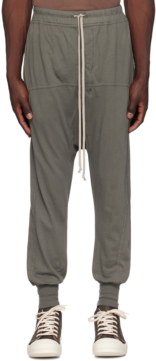 Rick Owens Drkshdw Black Prisoner Memphis Lounge Pants Rick Owens