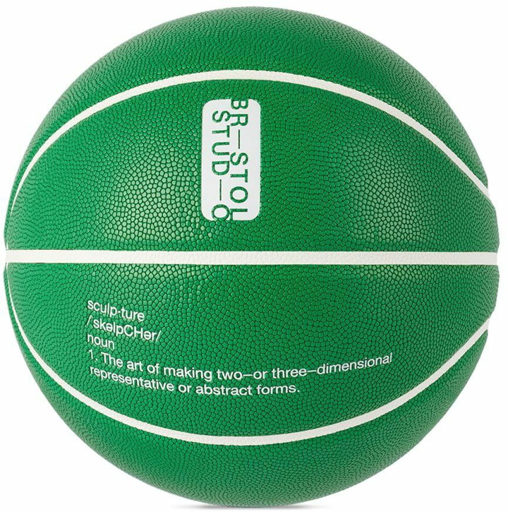 Photo: Bristol Studio SSENSE Exclusive Green Pebbled Basketball