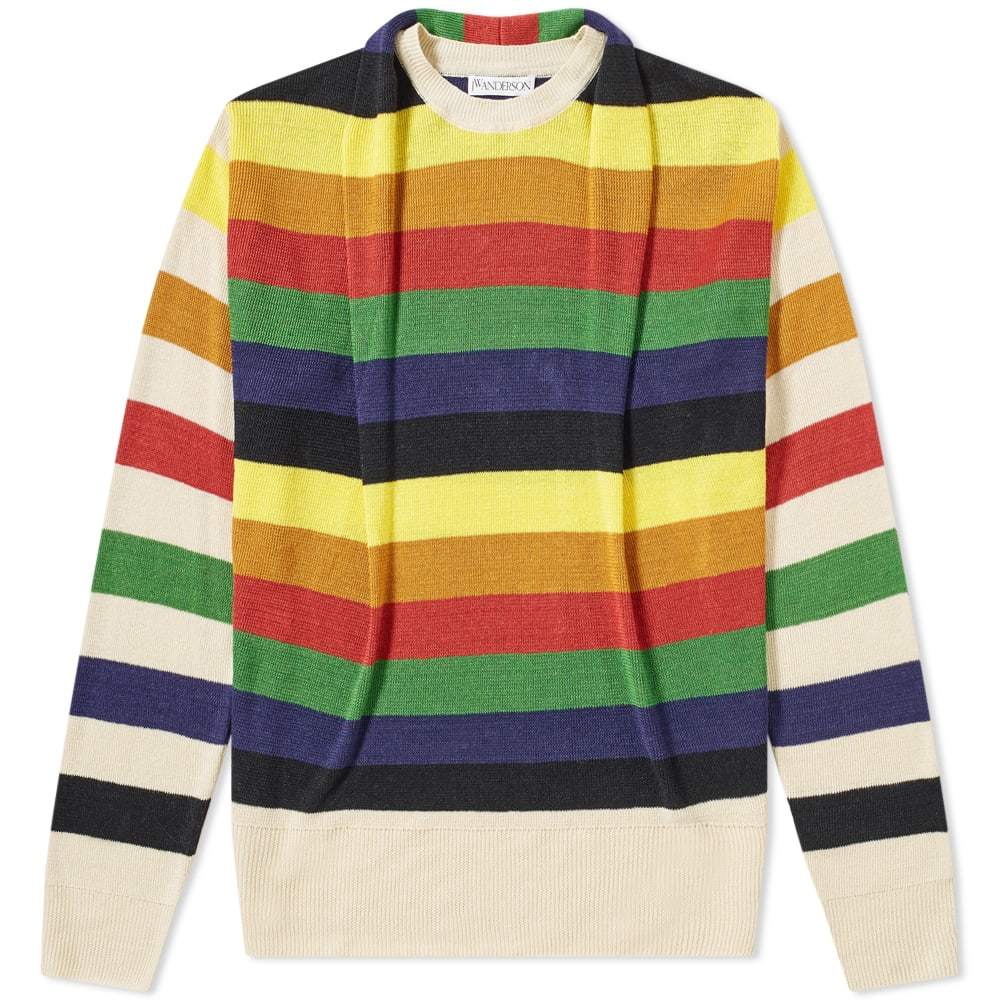 JW Anderson Multicolour Stripe Knit JW Anderson