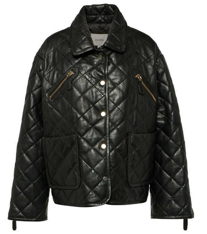Photo: Dorothee Schumacher Sleek Statement leather jacket