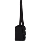 Balenciaga Black Recycled Nylon Explorer Messenger Bag