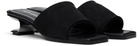 Nicole Saldaña Black Sarah Heeled Sandals