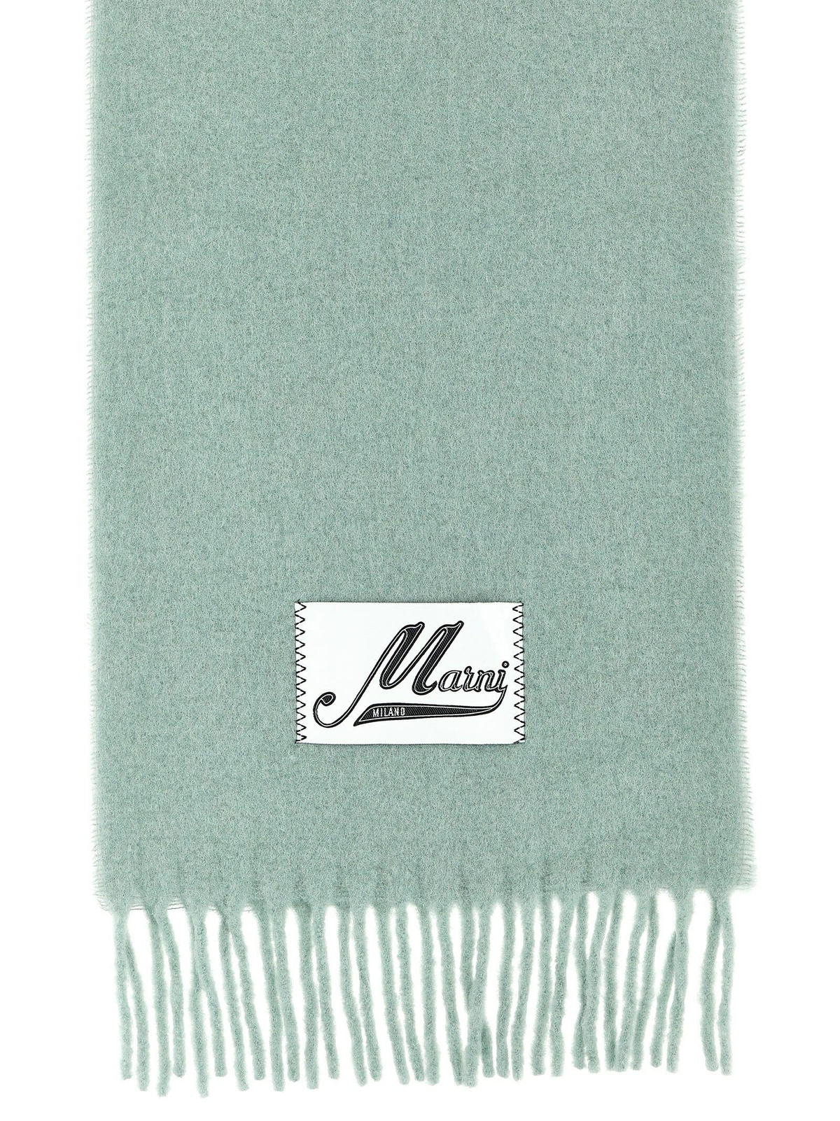 Marni Logo Patch Scarf