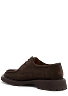 Legres Suede Derby Shoes Brown