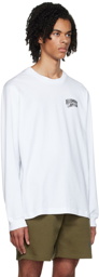 Billionaire Boys Club White Printed Long Sleeve T-Shirt
