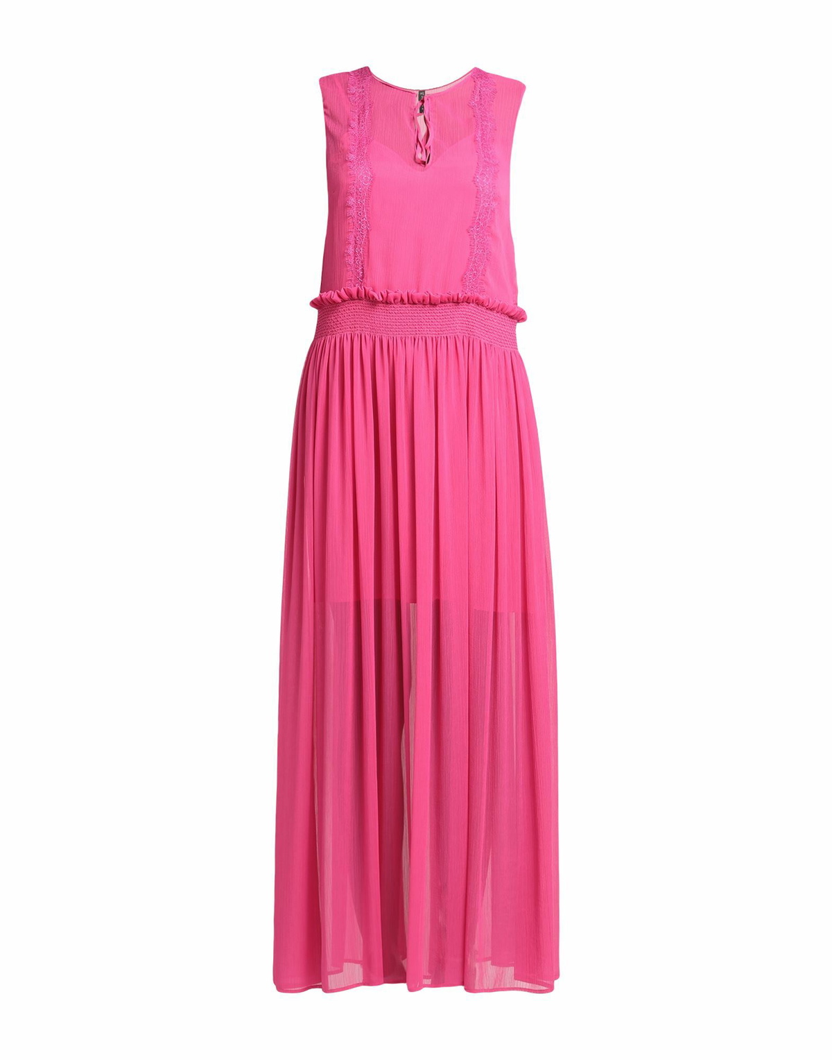 Manila Grace Womens Maxi dress Fuchsia