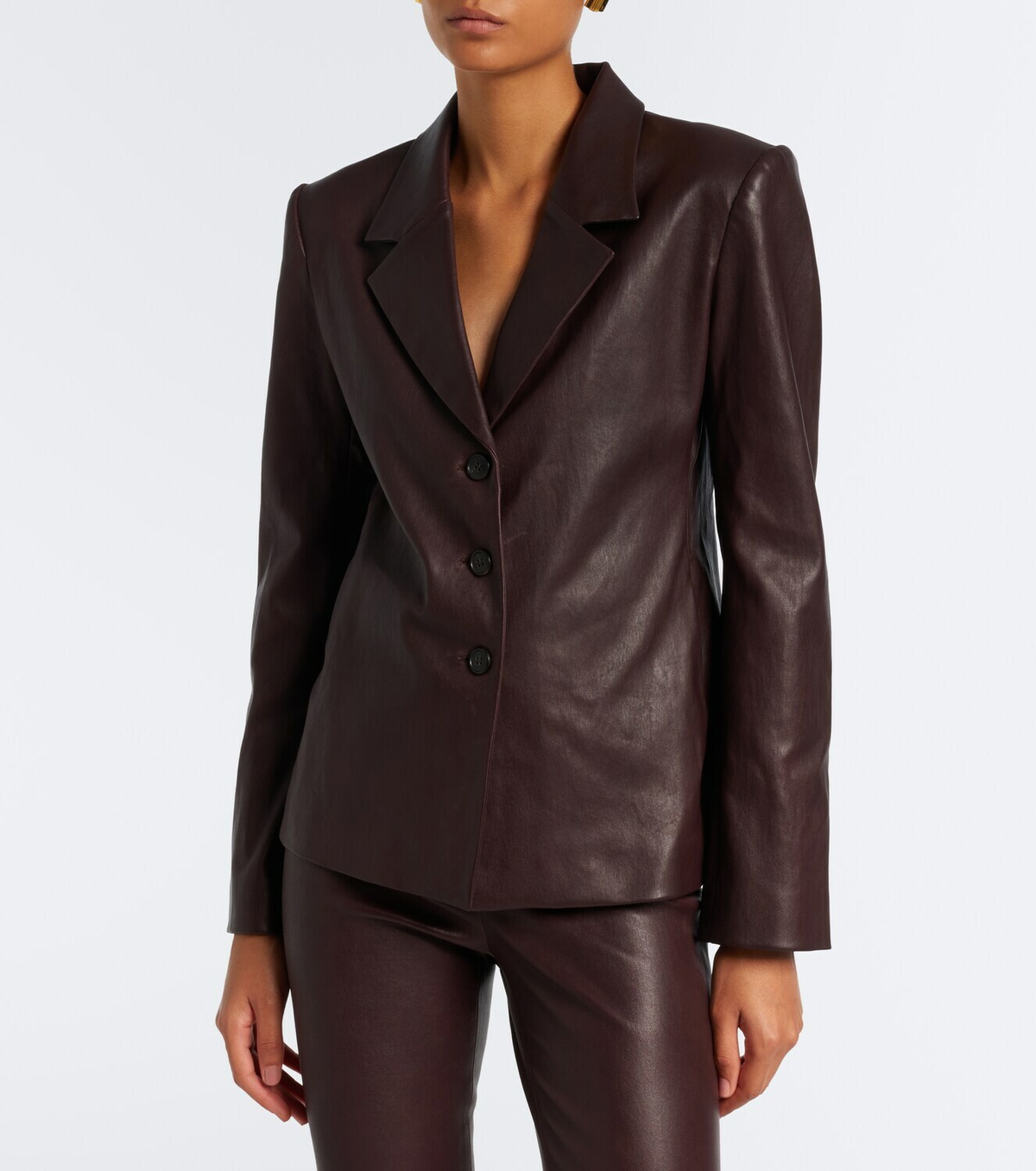 Stouls Helly leather blazer