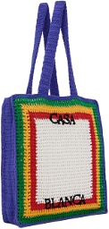 Casablanca Multicolor Crochet Tote