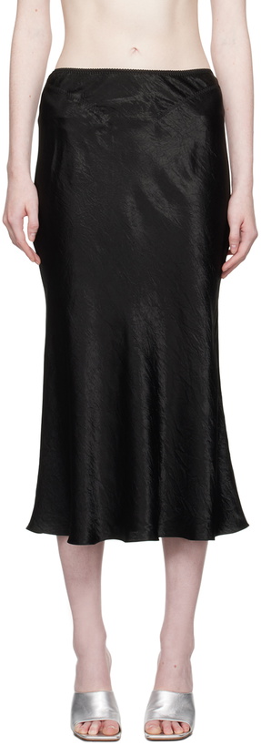 Photo: Anna October Black Sandra Midi Skirt