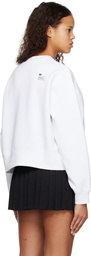 Lacoste White Patch Sweatshirt