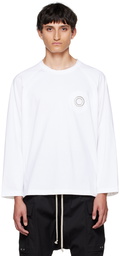 Craig Green White Eyelet Long Sleeve T-Shirt