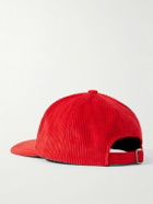 SAINT Mxxxxxx - Secret Logo-Embroidered Cotton-Corduroy Baseball Cap