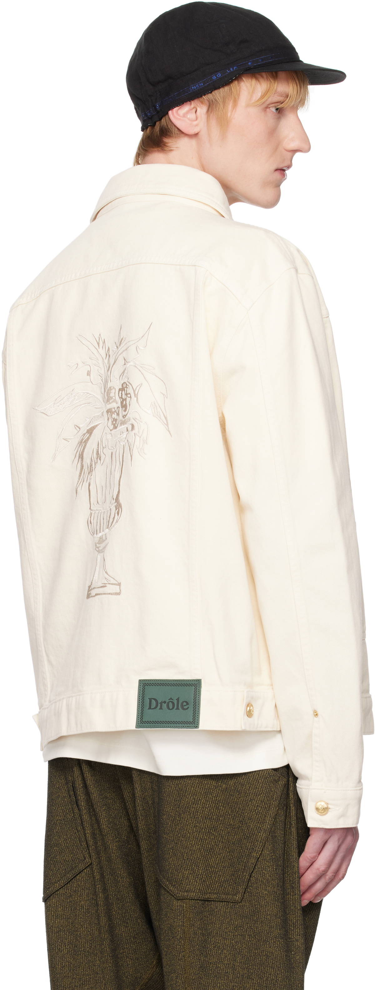 Drôle De Monsieur Off-White 'La Veste Denim Médicis' Denim Jacket