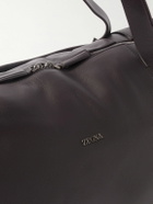 Zegna - Full-Grain Leather Weekend Bag