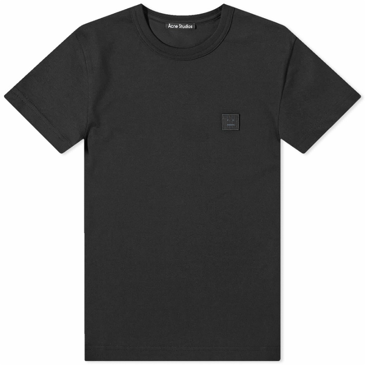 Photo: Acne Studios Exford Face T-Shirt in Black