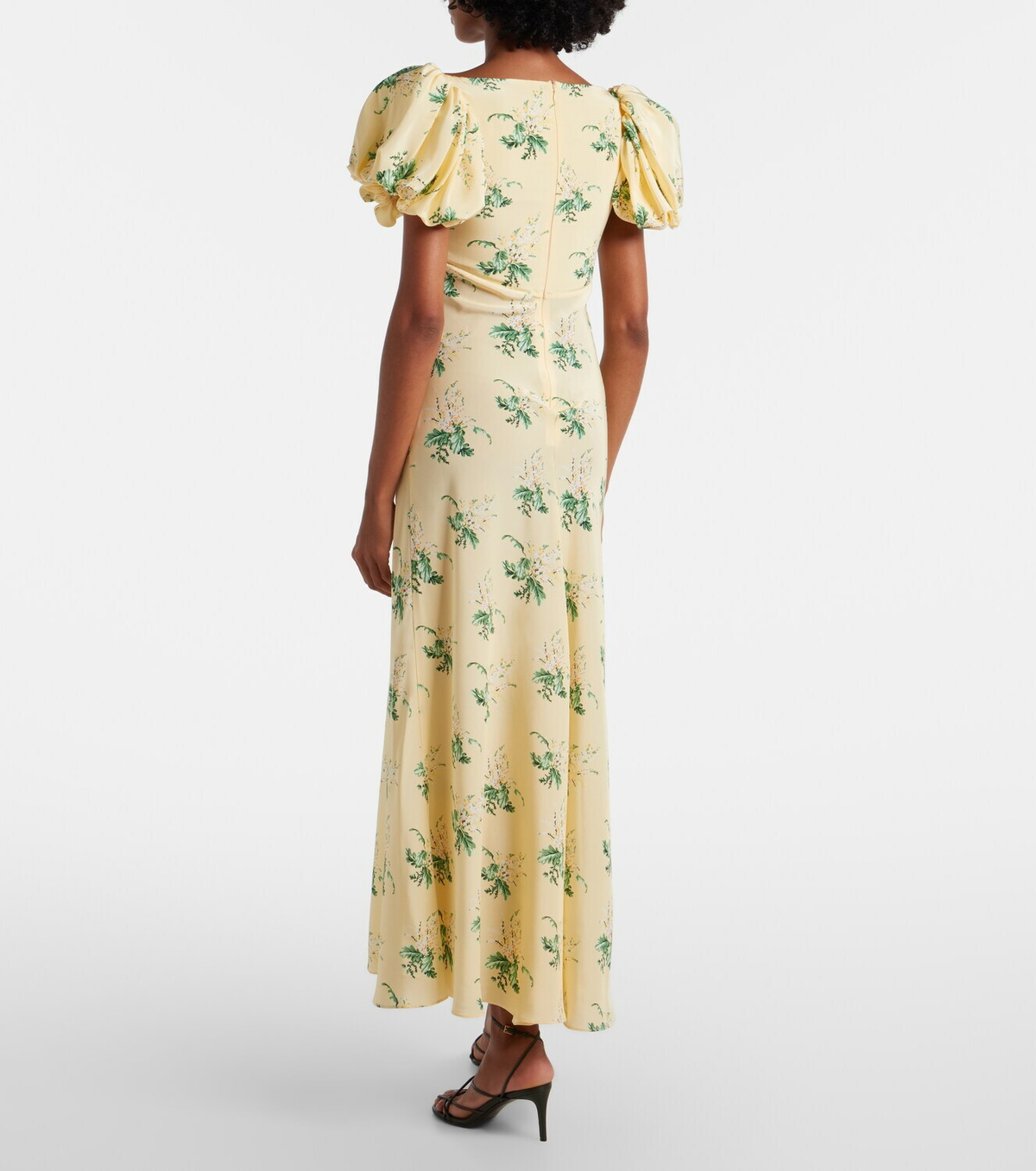 Rodarte Floral silk crêpe gown