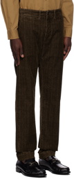 RRL Brown Five-Pocket Trousers