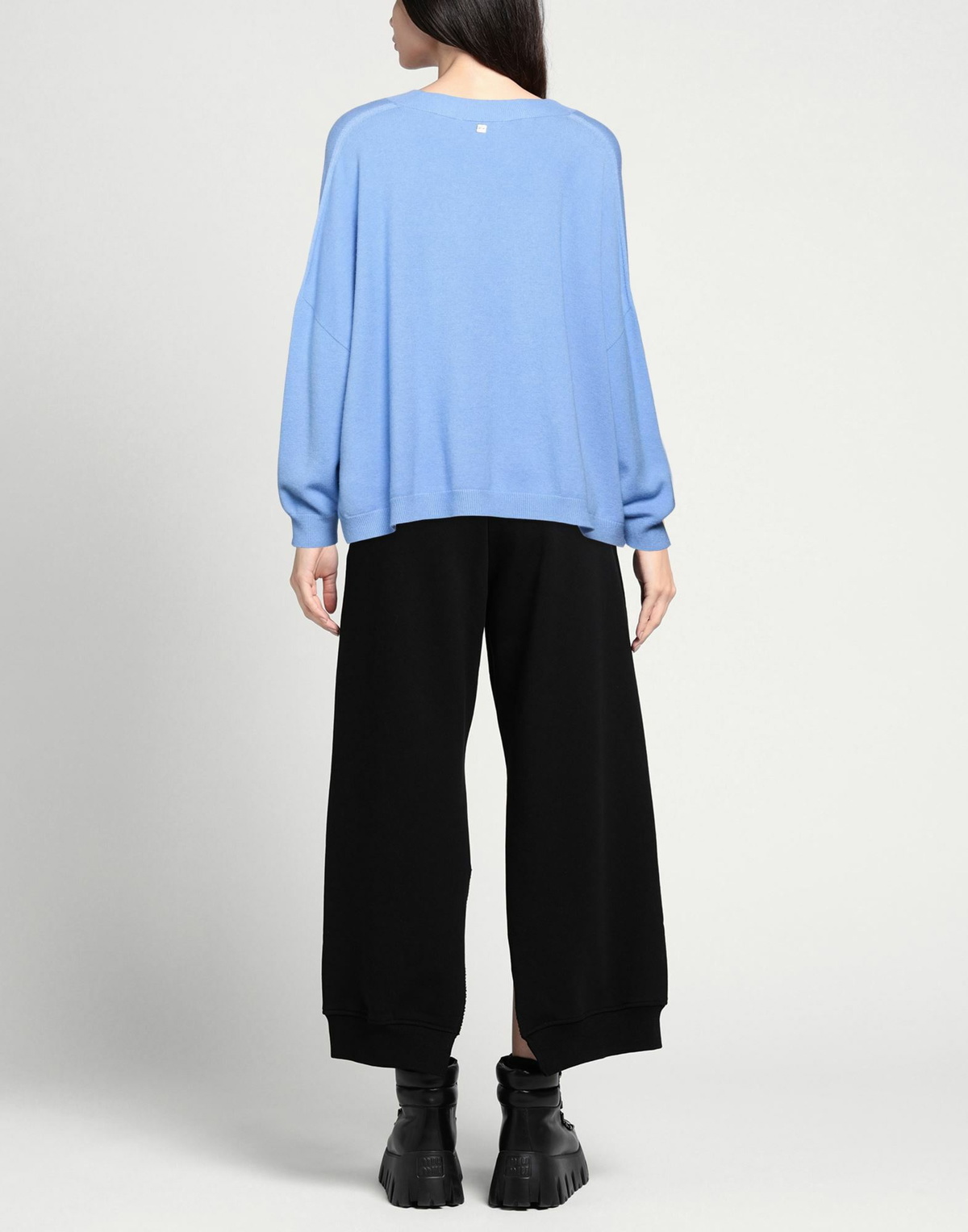 Manila Grace Womens Sweater Light in Blue