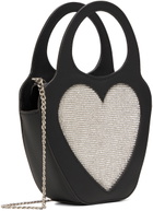 Les Petits Joueurs Black Heart Bag