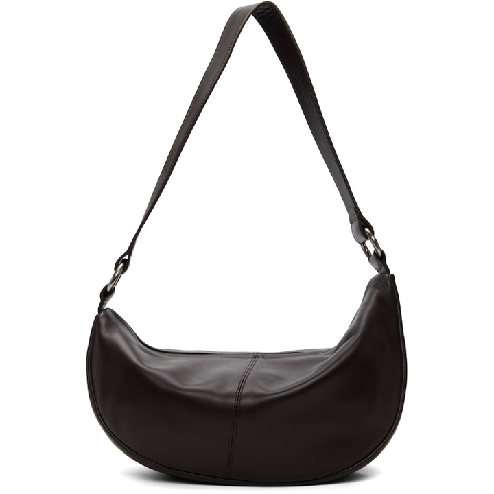Photo: St. Agni Brown Utility Crescent Bag