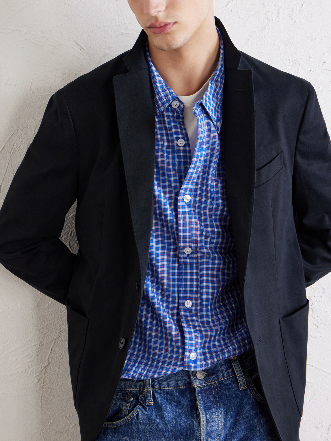 Slowear - Stretch-Cotton Gabardine Suit Jacket - Black