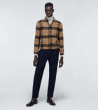 The Gigi Park checked cardigan