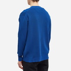 Maison Kitsuné Men's Fox Head Patch Relaxed Knit in Deep Blue