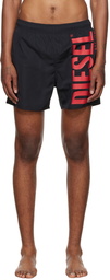 Diesel Black Wave Swim Shorts