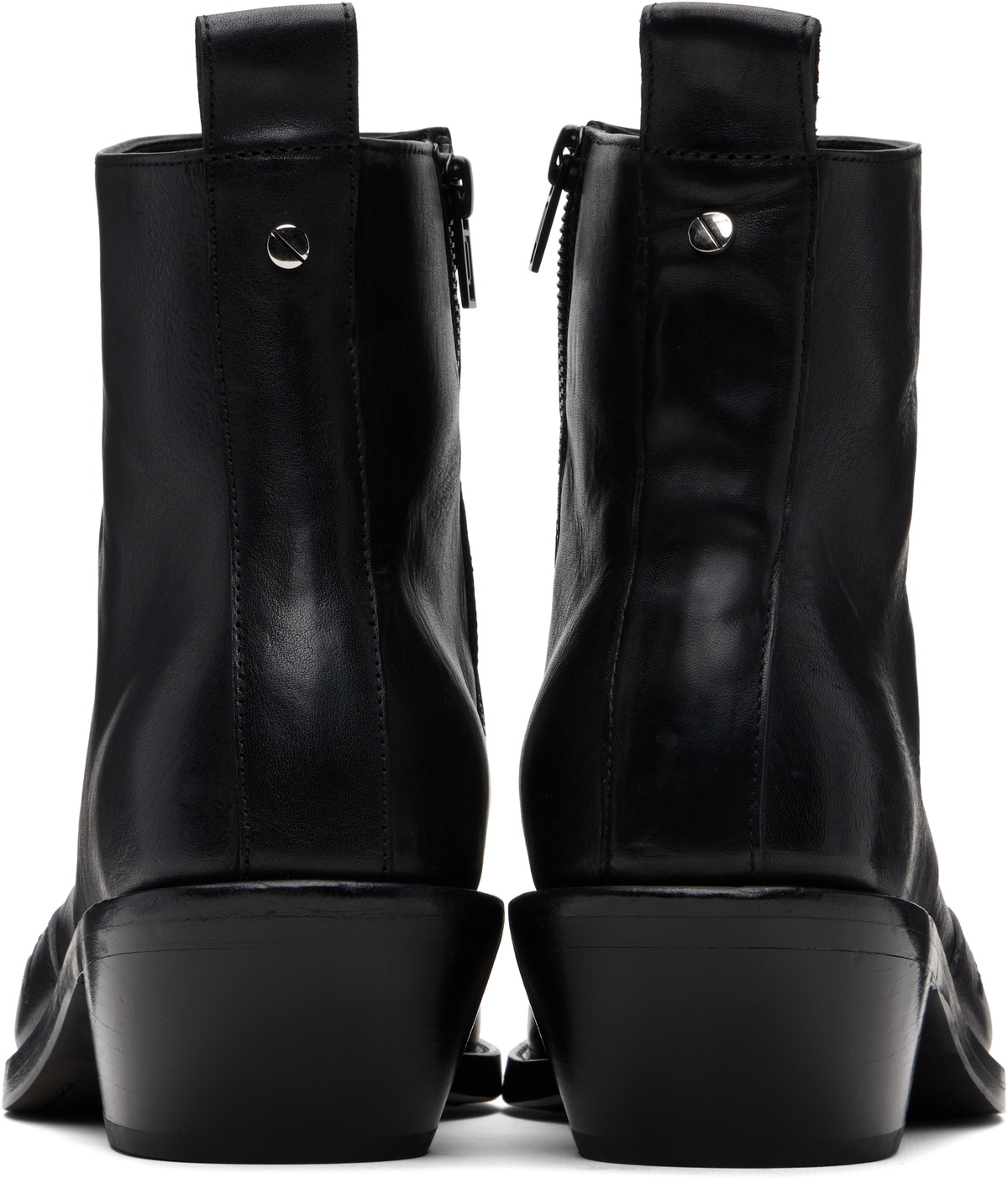 Ann Demeulemeester Black Heimo Ankle Boots