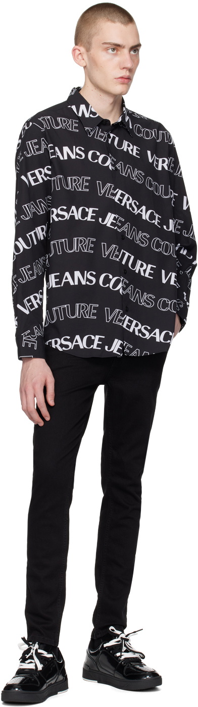 Versace Jeans Couture Black Starlight Sneakers Versace