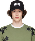 AMIRI Black Core Logo Trucker Cap