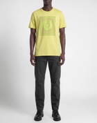 Belstaff Mens T-shirt Lime in Green