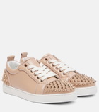 Christian Louboutin Louise Junior Spikes leather sneakers