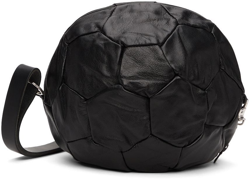 Bless Black Leather Football Shoulder Bag Bless