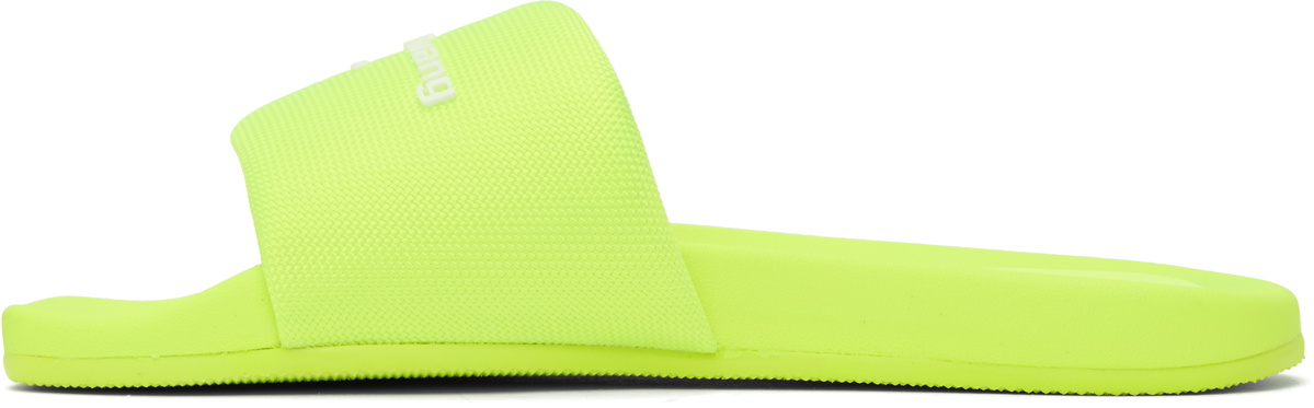 Alexander Wang Yellow AW Pool Slides