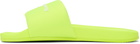 Alexander Wang Yellow AW Pool Slides