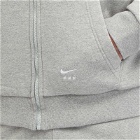 Nike Men's x Mmw NRG Fleece Hoodie in Grey Heather
