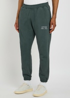 Club 1984 Essential Logo-embroidered Cotton Sweatpants Grey