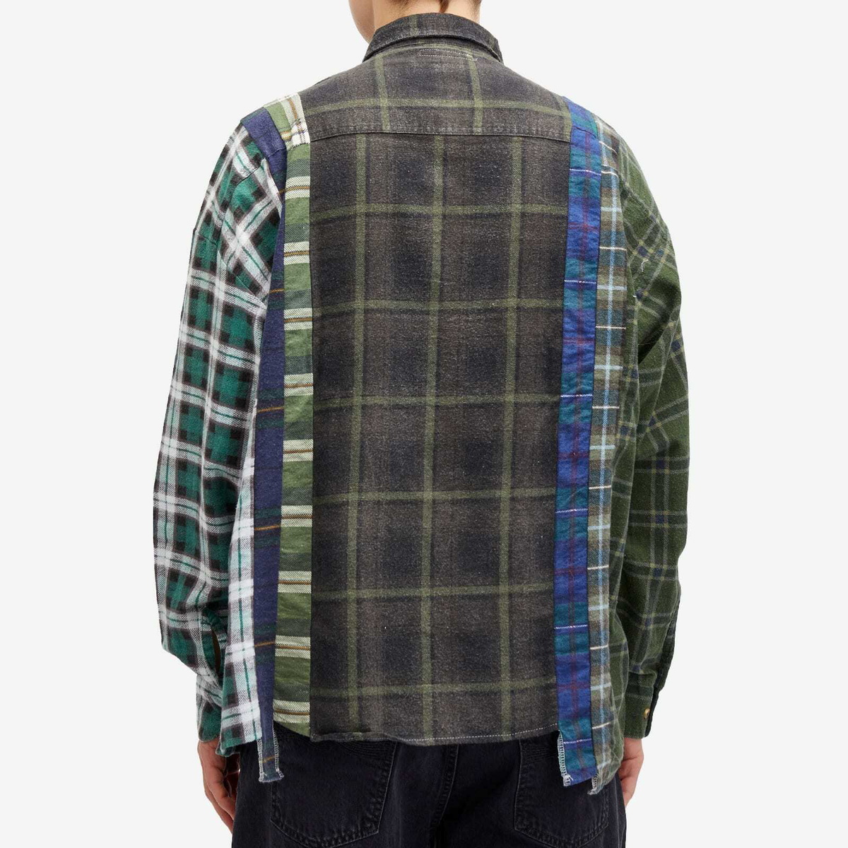Needles 7 Cuts Wide Flannel Shirt in Assorted 