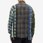 Needles 7 Cuts Wide Flannel Shirt in Assorted 
