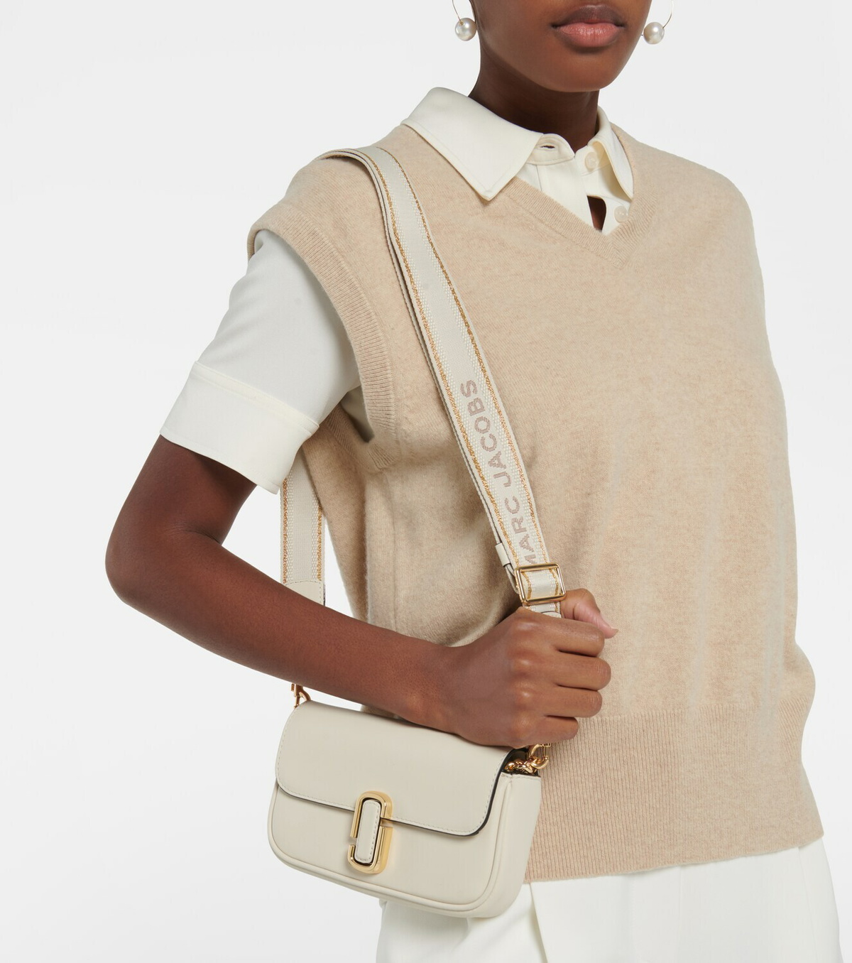 Marc Jacobs - The J Marc leather shoulder bag Marc Jacobs