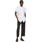 Maison Margiela White Cap Sleeve Shirt