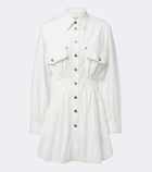 Versace Denim shirt dress